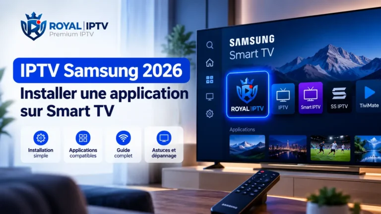 IPTV Samsung 2026 : installer une application sur Smart TV